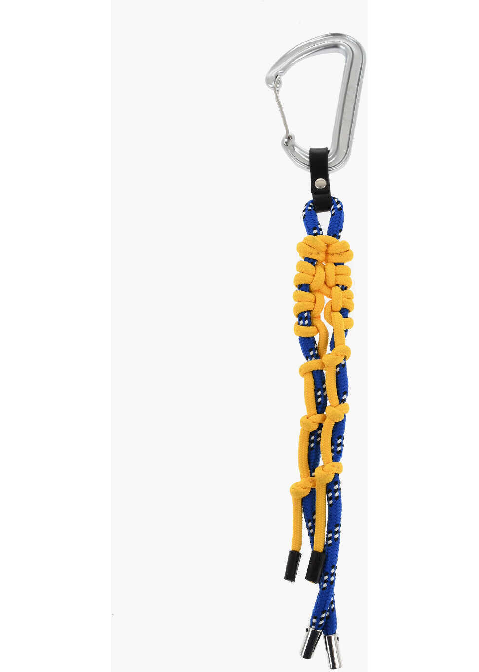 Brelocuri DSQUARED2 Two-Tone Fabric Keyring With Maxi Carabiner Blue Barbati (BM 18577831) 1