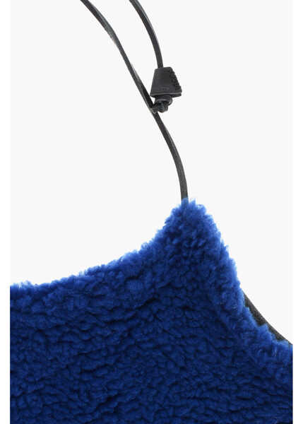 Esarfe DSQUARED2 Faux Fur Solid Color Scarf Blue Femei (BM 18577858) 2
