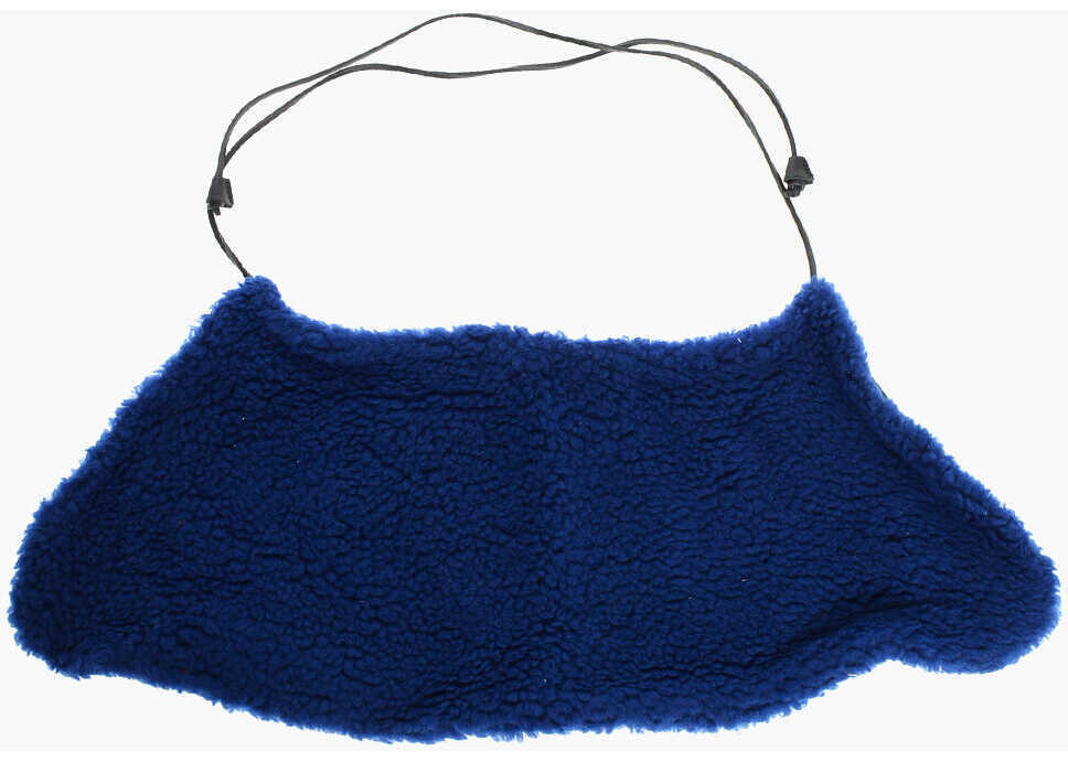 Esarfe DSQUARED2 Faux Fur Solid Color Scarf Blue Femei (BM 18577858) 1