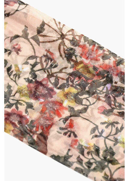 Manusi DSQUARED2 Floral Patterned Tulle Single Muff Multicolor Femei (BM 18577930) 2