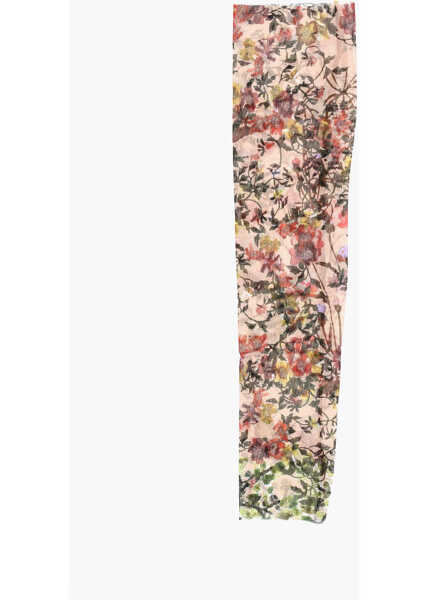 Manusi DSQUARED2 Floral Patterned Tulle Single Muff Multicolor Femei (BM 18577930) 1