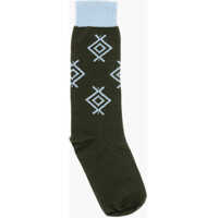 Sosete Cotton Long Socks With Contrasting Details Barbati
