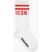 Sosete DSQUARED2 Two-Tone Icon Long Socks
