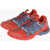 ASICS Mesh Us4-Gel-Terrain Low Top Sneakers With Contrasting Detai Red