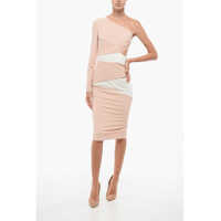 Rochii lungi One-Shoulder Sheath Dress With Cut-Outs Femei