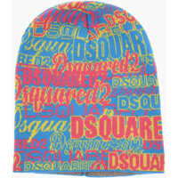 Caciuli All-Over Logo Wool Beanie Barbati