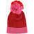 DSQUARED2 Two Tone Wool Blend Beanie Pink
