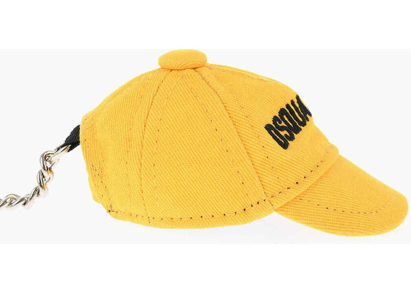 Brelocuri DSQUARED2 Metal Keyring With Cap Pendant Yellow Barbati (BM 18578137) 3