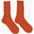 DSQUARED2 Melange Linen Mid-Crew Socks Orange