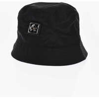 Caciuli Nylon Bucket Hat With Logo Tag Barbati