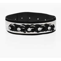 Curele Leather Belt With Metal Applications 70Mm Femei