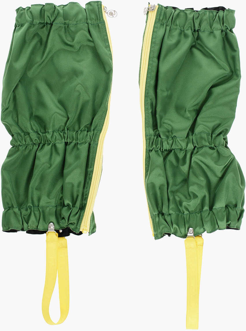 Accesorii de voiaj DSQUARED2 Invicta Solid Color Gaiters With Embroidery Green Femei (BM 18578218) 3