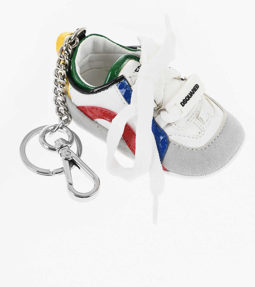 Brelocuri DSQUARED2 Metal Keyring With Shoes Shaped Pendant Multicolor Barbati (BM 18578233) 1