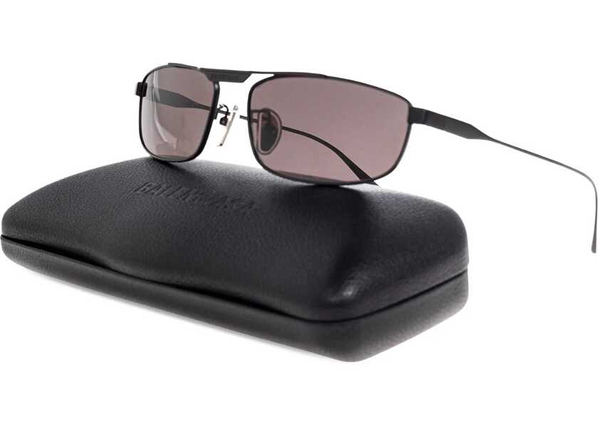 Ochelari de soare Balenciaga Rectangular Sunglasses BLACK Femei (BM 18578311) 2