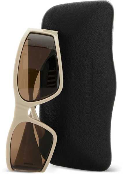 Ochelari de soare Balenciaga Sunset D-Frame Sunglasses CREAM Femei (BM 18578320) 3