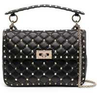 Genti de mana Small Leather Rockstud Spike Handbag Femei