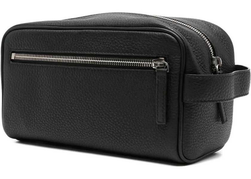 Genti de mana Balenciaga Logo Beauty Case BLACK Barbati (BM 18578392) 2