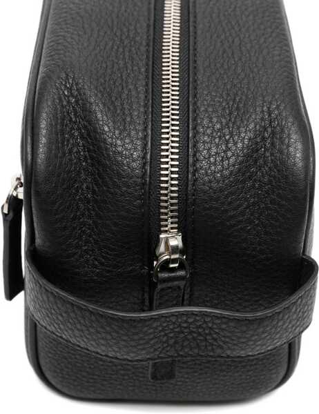 Genti de mana Balenciaga Logo Beauty Case BLACK Barbati (BM 18578392) 3