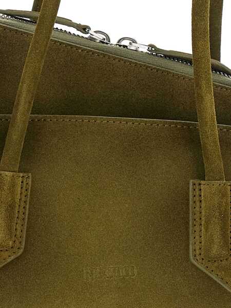 Genti de umar THE ATTICO Small La Passeggiata Shoulder Bag KHAKI Femei (BM 18578395) 5