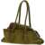 THE ATTICO Small La Passeggiata Shoulder Bag KHAKI