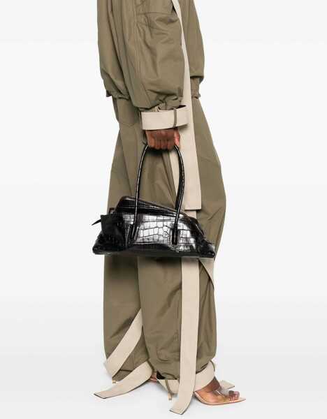 Genti de umar THE ATTICO Small La Passeggiata Shoulder Bag COFFEE Femei (BM 18578404) 2