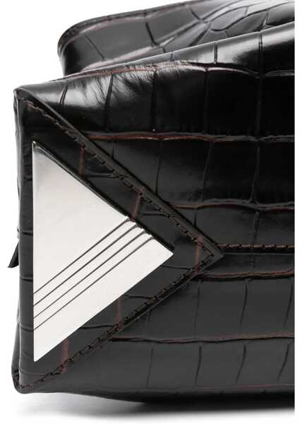 Genti de umar THE ATTICO Small La Passeggiata Shoulder Bag COFFEE Femei (BM 18578404) 4