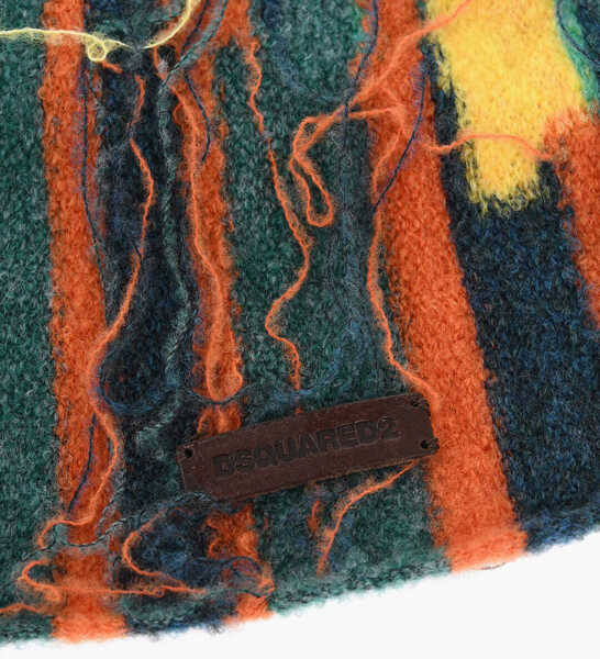 Caciuli DSQUARED2 Multicolor Wool And Nylon Beanie Multicolor Barbati (BM 18578545) 2