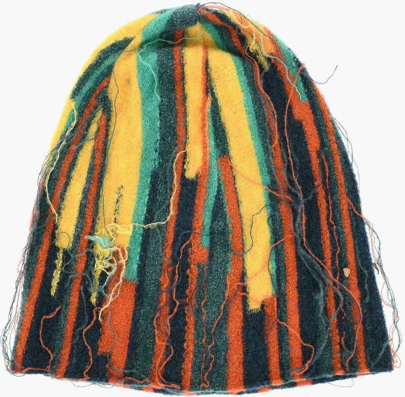 Caciuli DSQUARED2 Multicolor Wool And Nylon Beanie Multicolor Barbati (BM 18578545) 3