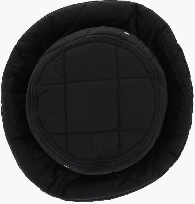 Caciuli DSQUARED2 Nylon Quilted Bucket Hat Black Barbati (BM 18578581) 2