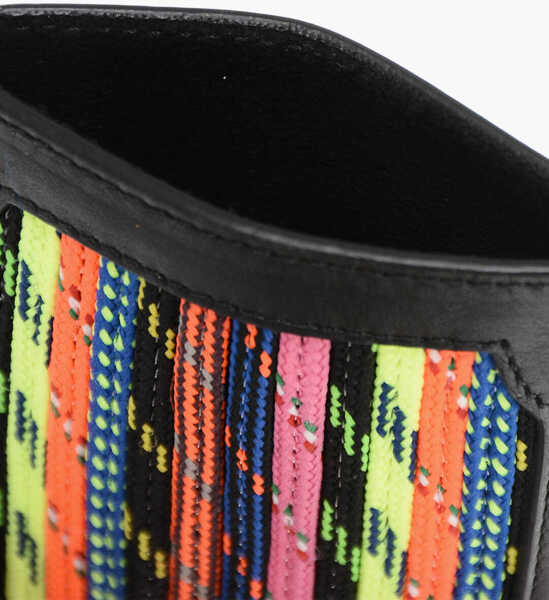 Huse mobil & tablete DSQUARED2 Leather And Fabric Smartphone Case Black Barbati (BM 18578584) 4