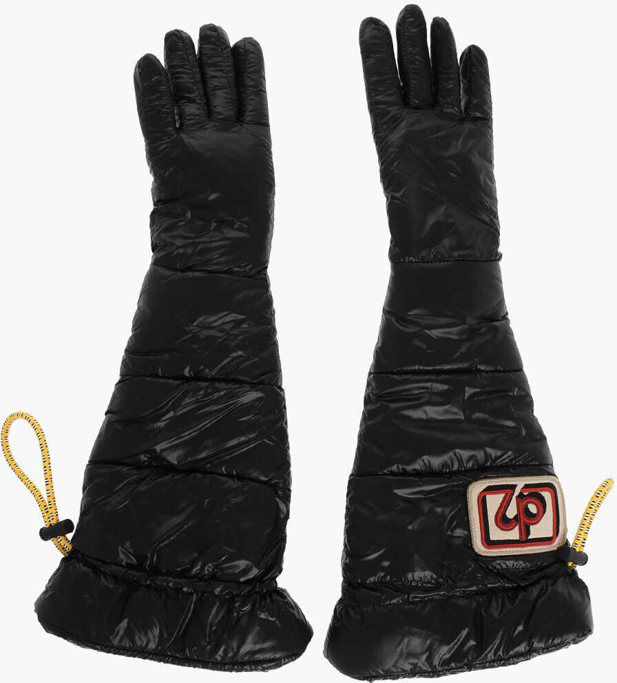 Manusi DSQUARED2 Padded And Quilted Snow Gloves Black Femei (BM 18578587) 1