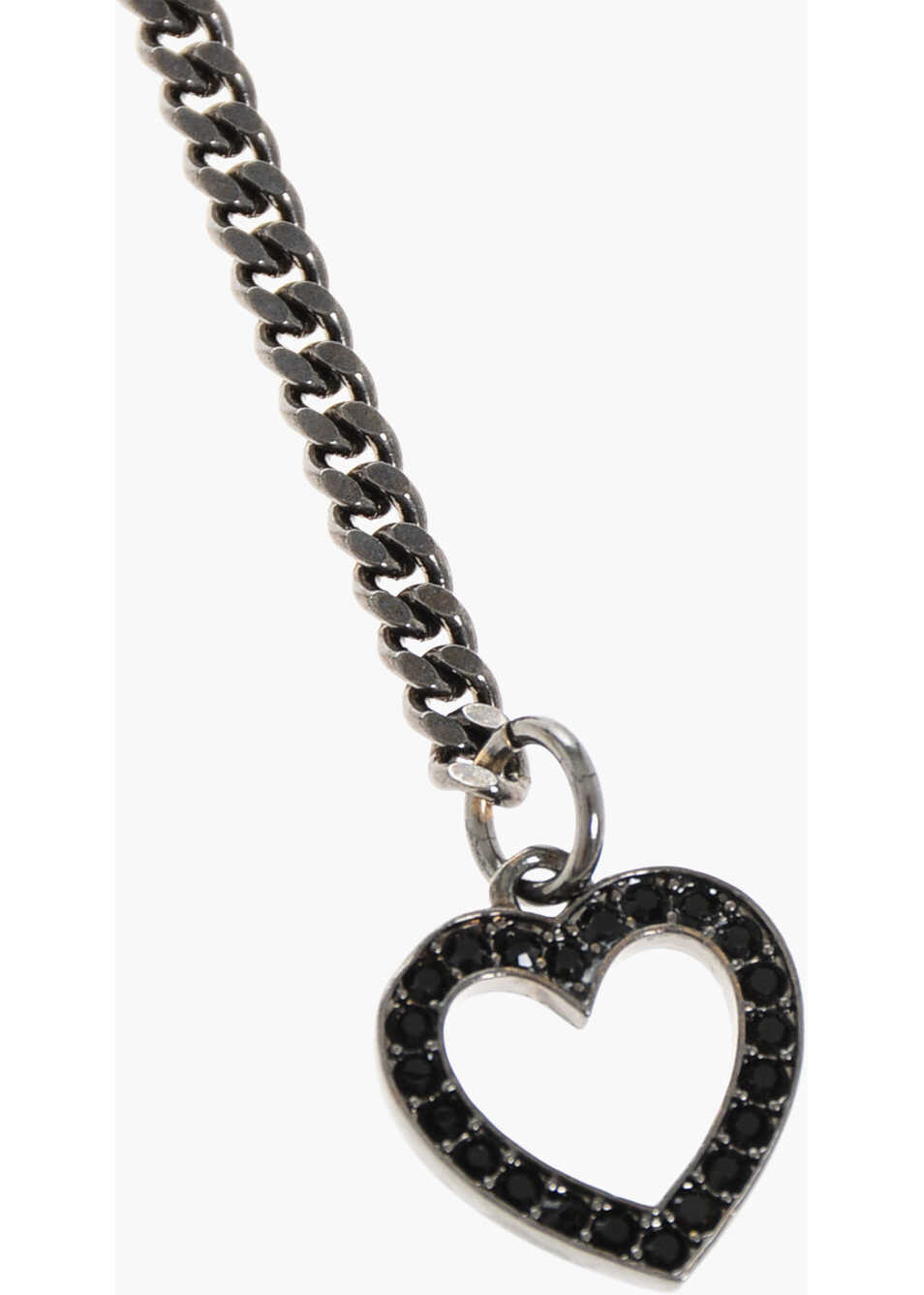 Coliere DSQUARED2 Metal Layered Necklace With Charms Silver Femei (BM 18578602) 4