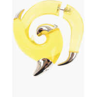 Cercei Metal And Resin Flames Single Earring Femei