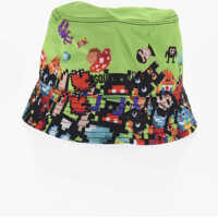 Caciuli Printed Nylon Bucket Hat Femei