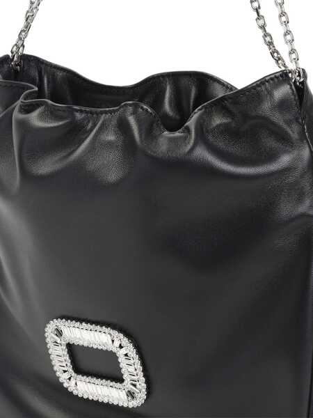 Genti de umar Roger Vivier Pilgrim Mini Bag BLACK Femei (BM 18578686) 3