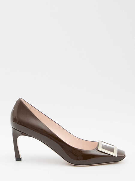 Pantofi cu toc Roger Vivier Belle Vivier Trompette Pumps BROWN Femei (BM 18578695) 1