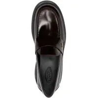 Mocasini TOD'S Dama - Mocasini TODS Leather Loafer BROWN Femei (BM 18578713) - B-mall.ro