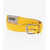 DSQUARED2 Crocodile Effect Leather Belt 30Mm Yellow