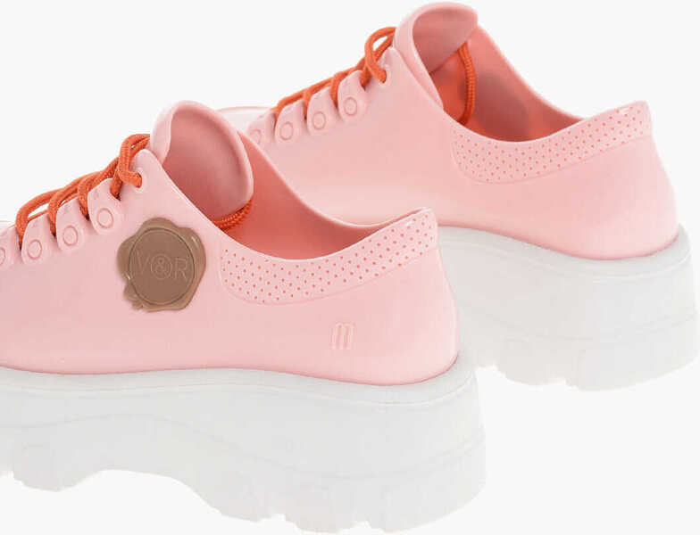 Sneakers Viktor & Rolf Melissa Pvc Kick Off Low-Top Sneakers With Platform 6Cm Orange Femei (BM 18578797) 2