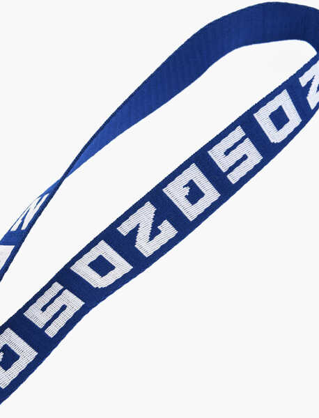 Brelocuri DSQUARED2 Logoed Fabric Neck Keyring Blue Barbati (BM 18578800) 3