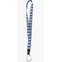 Brelocuri Logoed Fabric Neck Keyring Barbati