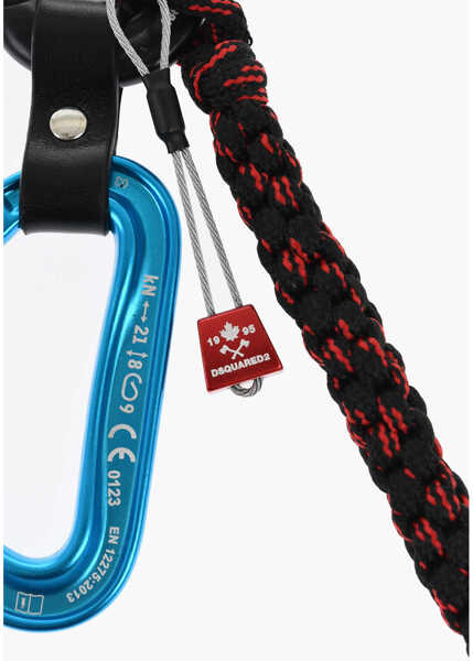 Brelocuri DSQUARED2 Metal Key Ring With Double Carabiner Blue Femei (BM 18578818) 2