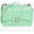 DSQUARED2 Quilted Leather Bag With Metal Logo Green