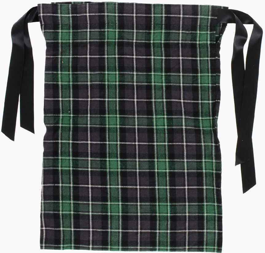 Genti de umar DSQUARED2 Two-Tone Checked Dust Bag Green Barbati (BM 18578872) 3