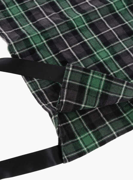 Genti de umar DSQUARED2 Two-Tone Checked Dust Bag Green Barbati (BM 18578872) 4