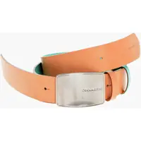Curele Reversible Leather Belt With Silver-Tone Anchor Buckle 40Mm Femei