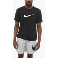 Tricouri Nike Swim T-Shirt Girocollo Hydrogu Dri-Fit Con Monogram A Contra