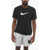 Nike Swim T-Shirt Girocollo Hydrogu Dri-Fit Con Monogram A Contra Black