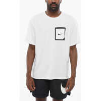 Tricouri Nike Swim Contrasting Printed Crew-Neck T-Shirt With Breast Pocke