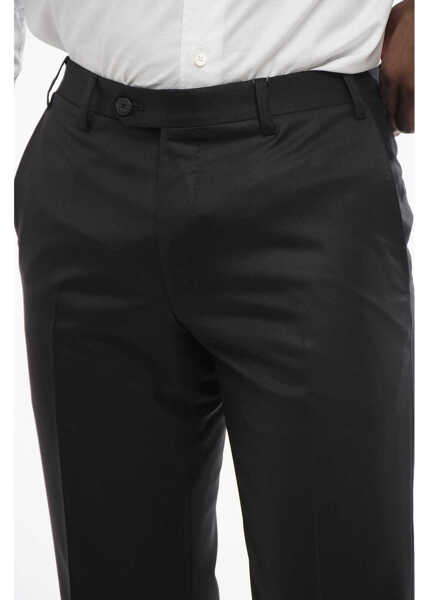 Pantaloni eleganti CORNELIANI Virgin Wool Leader Pants With Flush Pockets Blue Barbati (BM 18578995) 3